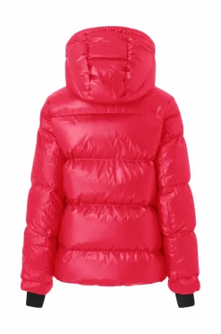 8848 Altitude Overtøj|Overtøj>Dunskijakke Sarah W Ski Poinsetta red
