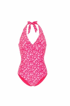 Abecita by Swegmark Haiti Halterneck-badedragt Pink Outlet