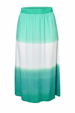 ADIA Maxi nederdel 3500 green Discount