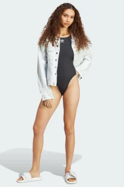 adidas Originals Badedragt Adicol Rib Suit Black/white Sale