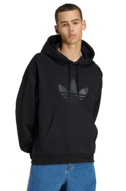 adidas Originals Hættetrøje Trefoil Hoody Black/white Best