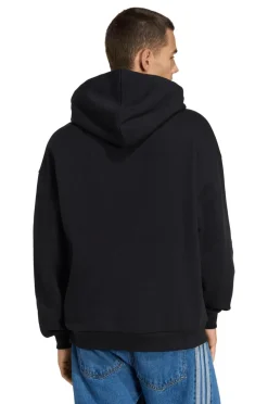 adidas Originals Hættetrøje Trefoil Hoody Black/white Best