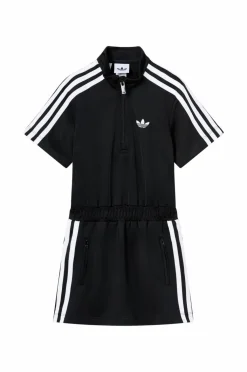 adidas Originals Kjole Firebird Dress Black/white Discount
