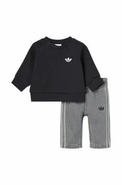 adidas Originals Sæt Denim Crew Black/Lghden Best