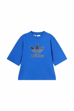adidas Originals Træningstøj>Sæt Short Tee Blue/black