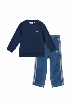 adidas Originals Trøjer|Bukser, Jeans & Leggings>Sæt Denim Crew Set