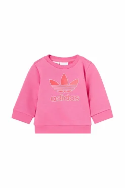 adidas Originals Sæt Crew Set Pnkfus/lucred Online