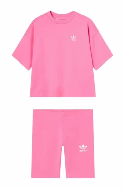 adidas Originals Sæt Til Børn>Sæt CS Tee Pnkfus