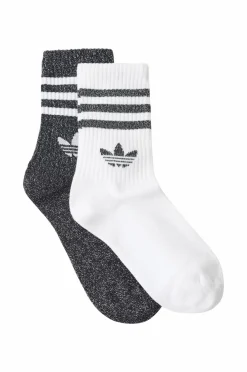 adidas Originals Strømper 3S Glitter CR 2 Black/white Sale