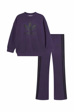 adidas Originals Sweatshirt + sweatbukser Loose Crew Set Aurplu Hot