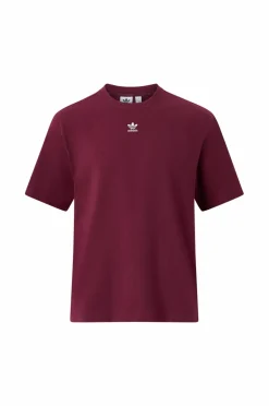 adidas Originals T-shirt Ess Boyfr Tee Maroon Clearance