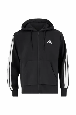 adidas Sport Performance Hættetrøje M 3S FL FZ HD Black/white Hot