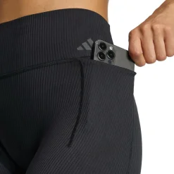 adidas Sport Performance Træningstights Opt Rib 1/1 L Black Hot