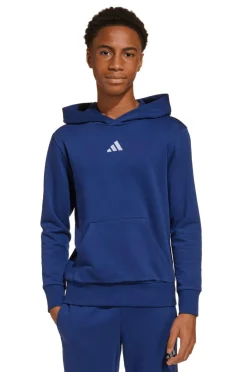 adidas Sport Performance Sweatshirts & Hoodies>Hættetrøje J SL FL HD 225 Dkblue/white