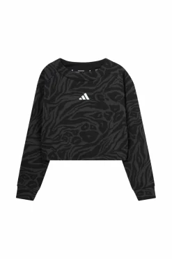 adidas Sport Performance Sweatshirt JG FI Aop Top Black/carbon/white Discount