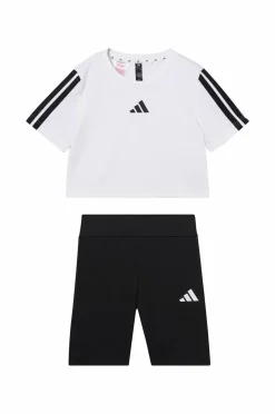 adidas Sport Performance Træningssæt JG Tr-es 3S Set White/black