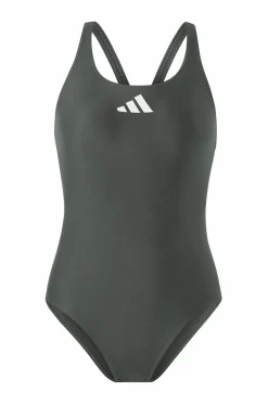 adidas Sport Performance Badetøj|Badetøj>Badedragt 3 Bar Logo Swimsuit Legivy/white