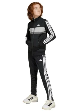 adidas Sport Performance Træningssæt J 3S Tiberio TS Black/white/gretwo Outlet
