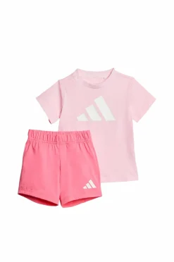 adidas Sport Performance T-shirt + shorts I BL T-set 160 Clpink/white Online