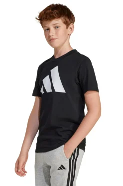 adidas Sport Performance T-shirt J BL Tee 160 Black/white Sale