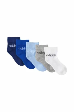 adidas Sport Performance Ankelsokker Kids Lin Ank 5-pak Dkblue/royblu/globlu/ Sale