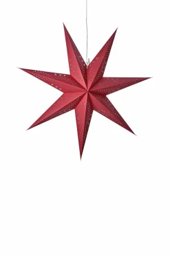 Affari of Sweden Julepynt|Julebelysning>Adventsstjerne Uni Rød