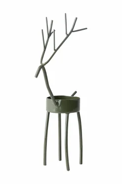 Affari of Sweden Julepynt>Fyrfadsstage Xs Oh Deer 2-pak Grøn