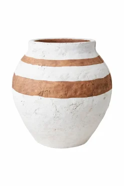 Affari of Sweden Krukke Camille L Hvid/brun Discount