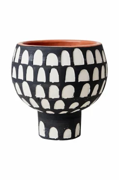 Affari of Sweden Krukke Camille Sort/hvid Discount