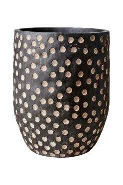 Affari of Sweden Potteskjulere>Krukke Camille Sort/brun/beige