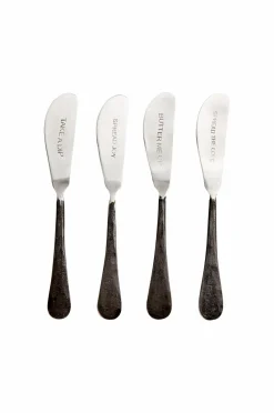 Affari of Sweden Smørkniv Odin 4-pak Sort/sølv Online