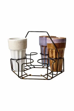 Affari of Sweden Stativ Stanley rund Brun/grå Outlet