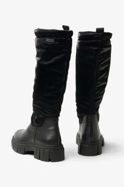 Agnes Cecilia Støvler Avoriaz Tall Puffer Sort mat sort