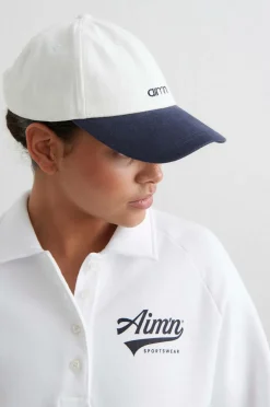 Aim'n Kasket Small Logo Cap Offwhite Online