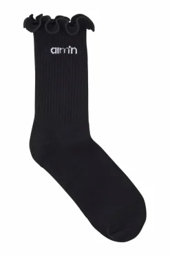 Aim'n Strømper Frill Logo Socks Black Sale