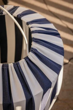 Alde & Lind Gulvlampe Capri H70 Blå/hvid Outlet