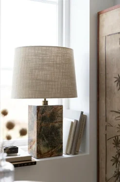 Alde & Lind Lampefod Zenith H34 Marmor Grøn Outlet