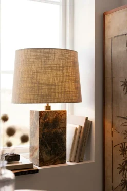 Alde & Lind Lampefod Zenith H34 Marmor Grøn Outlet