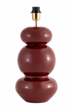 Alde & Lind Lampefødder>Lampefod Becca H39 Winered