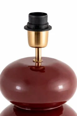 Alde & Lind Lampefødder>Lampefod Becca H39 Winered