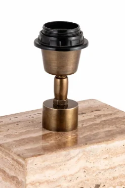 Alde & Lind Lampefødder>Lampefod Zenith H34 Travertin Beige