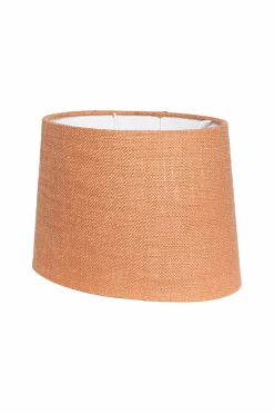 Alde & Lind Lampeskærm Alice D35 oval Grain Corall Hot