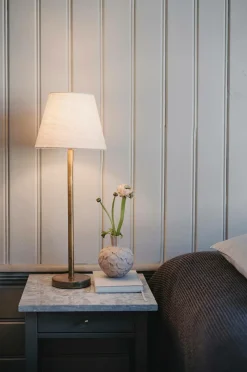 Alde & Lind Lampeskærm Karin D27 linne grov Offwhite Sale