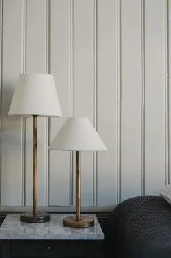 Alde & Lind Lampeskærm Karin D27 linne grov Offwhite Sale