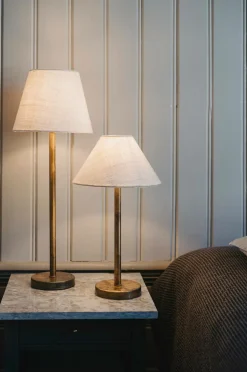 Alde & Lind Lampeskærm Karin D27 linne grov Offwhite Sale