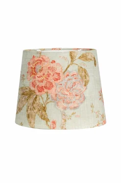 Alde & Lind Lampeskærme>Lampeskærm Alice D27 oval Flower Grøn