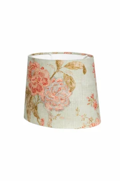 Alde & Lind Lampeskærme>Lampeskærm Alice D27 oval Flower Grøn