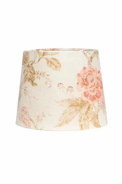 Alde & Lind Lampeskærm Alice D27 oval Flower Beige New