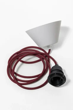 Alde & Lind Loftledningssæt 2m E27 Blomme