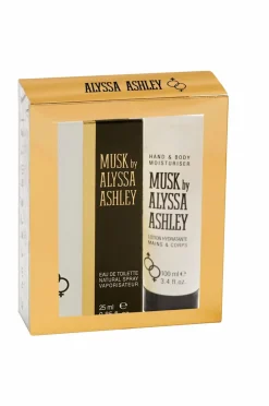 Alyssa Ashley Kropspleje|Gaveæsker>Giftbox Musk Edt 25 Ml+ Hand & Body Lotion 100 Ml No Color